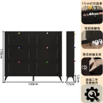 Slim Bedroom Storage Shoe Rack Display Hotel Room Farmhouse Shoe Cabinet Small Office Rangement Chaussures Home Furniture - Image 46
