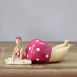 Nordic Plump Beauty Female Figurines Sculpture Ornaments Home Living Room Desk Fat Girl Statue Resin Decoration Accessories - Image 14