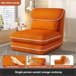 Household Goods Fabric Single Sofa, Sweet Potato Sofa Bed, Small-sized Living Room Folding Dual-use Tatami, Tofu Block Lazy Sofa - Image 11