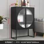Storage Trendy Living Room Cabinets Small Simple Industrial Design Living Room Cabinets Round Square Woonkamer Kasten Furniture - Image 7