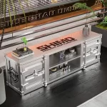 Industrial Storage Tv Stand Unique Eclectic Modern Luxury Tv Stand Aesthetic Trendy Mueble Para Televisor Room Furniture