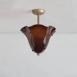 Bauhaus Medieval stained glass Petals Art Creative LED Home Ceiling Lights Lustre Lamps for Living Room Decoration Chandeliers - Image 25