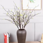 59in Artificial Dry Willow Branches  Fake Willow Tree  Bendable Iron Wires Artificial Plants For Home Garden Wedding Decor