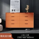 Storage Function Cabinet Vintage Style Luxury Display Living Room Cabinets Simple Design Woonkamer Kasten Living Room Furniture - Image 15