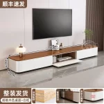 Universal Trendy Tv Stands Interior Modern Aesthetic Creative Lounge European Tv Table Cheap Archivadores Living Room Decoration - Image 38