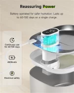 APETDOLA 4L Wireless Cat Water Fountain Auto Sensor Drinking Fountain For Cats Dog Drinker Pet Water Dispenser Accessories - Image 4