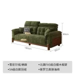 Big Minimalist Sectional Sofa Luxury Designer Green Japanese Sectional Sofa Modern Apartments Woonkamerbanken Home Furniture - Image 7