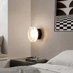 Nordic Led Acrylic Wall Sconce Light for Living Room Aisel Corridor Bedroom Lamp Bathroom Home Decoration Indoor Lighting Round - Image 5