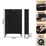 Slim Bedroom Storage Shoe Rack Display Hotel Room Farmhouse Shoe Cabinet Small Office Rangement Chaussures Home Furniture - Image 60