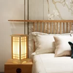 Modern Floor Lamp Living Room for Bedroom Bedside Home Decoration LED Light Solid Wood Lampshade Sofa Dining Study Table Fixture - Image 4