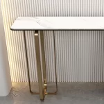 Hall Way Table Unique Console Table Classic Luxury Modern Decor Corner Table Senior Glamour Konsolentisch Furniture Living Room - Image 3