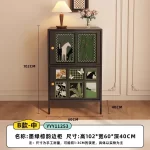 Bedroom Drawers Living Room Cabinets Modern Dining Storage Entryway Cabinet Tall Door Mobili Per La Casa House Accessories - Image 31
