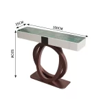 Hallway Entryway Console Tables Display Storage Design Console Tables Nordic Style Recibidor Para Entrada Furniture Living Room - Image 29