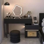 Bedroom Mirror Dressing Table Bedroom Desgin Modern Vanity Table European Salon Designer Service Partitions Hotel Furniture - Image 2