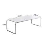 Stainless Steel Simplicity Coffee Table Modern Design Metal Unique Coffee Table Advanced Sense Nordic Mesa Centro Home Furniture - Image 6