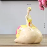Nordic Plump Beauty Female Figurines Sculpture Ornaments Home Living Room Desk Fat Girl Statue Resin Decoration Accessories - Image 7