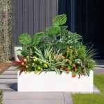18 Bundles Outdoor Artificial Plants UV Resistant Fake Greenery Stems Faux Shrubs for Outside Porch Patio Garden Window Decor - Image 2