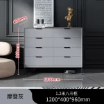 Storage Function Cabinet Vintage Style Luxury Display Living Room Cabinets Simple Design Woonkamer Kasten Living Room Furniture - Image 8
