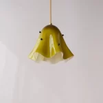 Bauhaus Medieval stained glass Petals Art Creative LED Home Ceiling Lights Lustre Lamps for Living Room Decoration Chandeliers - Image 19