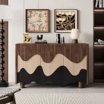 Space Saving Storage Box Door Cabinet Decorative Outdoor Wooden Shoe Cabinet Organizers Storage Locker Living Room Furniture
