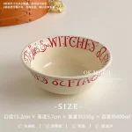 Party Red Design Dinner Set Plates European Style Elegant Round Plates Dinner Sets Ceramic Luxury Vaisselle Kitchen Dishes - Image 9