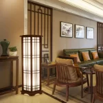 Modern Floor Lamp Living Room for Bedroom Bedside Home Decoration LED Light Solid Wood Lampshade Sofa Dining Study Table Fixture - Image 6