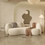 Modern Luxury Sofa Set Floor Lazy Accents Designer Recliner Daybed Sectional Puff Sofa Corner Muebles Living Room Furniture - Image 7