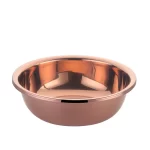 Durable Kitchen Stainless Steel Fruit Vegetable Washing Basin Thicken Salad Prepping Food Mixing Bowl Tableware Gold Kitchenware - Image 10