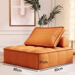 Single Living Room Sofa Modern Luxury Lounger Module Sofa Comfortable Sectional Nordic One-person Lazy Sofas Room Furniture - Image 8