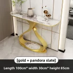 Luxury Unique Console Table Simple Decor Modern Design Corner Table Professional Hallway Console Ingresso Furniture Living Room - Image 19