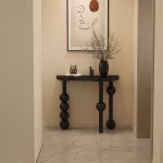 Creative Corner Table Entryway Simple Wood Entrance Hall Console Table Decor Elegant Console Ingresso Living Room Furniture - Image 5