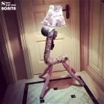 Floor Lamp For Living Room Decoration Lighting Fabric  Animal  American Flag Horse Kids Toy Floor Lights Bedroom - Image 2