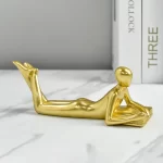 Creative Characters Reading Statue Modern Home Living Room Abstract Resin Figurines Miniatures Crafts Office Decor Figurines - Image 15