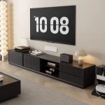 Industrial Design Tv Stand Unique Storage Simple Trendy Tv Stand With Drawers Modern Mueble Para Televisor Room Furniture