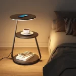 Modern Designer Floor Lamp with Shelf Side Table for Living Room Bedroom Lighting Room Decoration Light Floor Lamp LED - Image 3