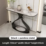 Luxury Unique Console Table Simple Decor Modern Design Corner Table Professional Hallway Console Ingresso Furniture Living Room - Image 7