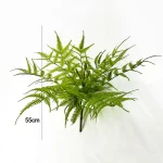 Large Artificial Plants Boston Fern Bunch Persian Leaves Bunch Fake Green Plants Fake Leaves Craft Fake Foliage Home Decor - Image 7