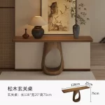 European Elegant Entryways Table New Chinese Style Storage Console Tables Space Saving Konsola Stolik Living Room Furniture - Image 9
