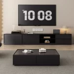 Industrial Design Tv Stand Unique Storage Simple Trendy Tv Stand With Drawers Modern Mueble Para Televisor Room Furniture - Image 3