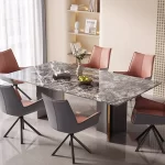 Trendy Mid Century Dining Table Cheap Clean Living Room Makeup Computer Dining Table Center Mesas De Comedor Kitchen Furniture - Image 5