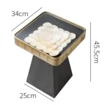 Modern Round Coffee Tables Center Living Room Hall Corner Coffee Tables Bedroom Luxury Decoration Side Table Nordic Designer - Image 7