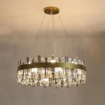 Luxury LED Crystal Pendant Lights Home Living Dining Room Lighting Decorate Lustre Villa Hotel Bar Ceiling Chandeliers Fixtures - Image 6