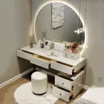 Makeup Vanity Table Set Hotel Furniture Room Nordic Home Bedroom Organizer Bedside Dresser Luxury Tocadores Woman Dressing - Image 3