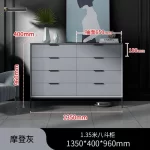 Storage Function Cabinet Vintage Style Luxury Display Living Room Cabinets Simple Design Woonkamer Kasten Living Room Furniture - Image 7