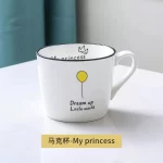 One Person Vegetable Plate Home Ceramic Cartoon Children's Divided Plate Three Panel Breakfast Plate with Separate Dishes - Image 12