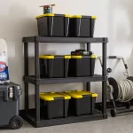 IRIS 20 Qt. Plastic Storage Bins with Lids, Stackable Storage Containers, Totes, 6 Pack - Image 3