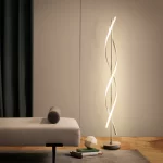 Modern Geometric Line Led Floor Designer Tieyi Vertical Table Living Room Decoration Bedroom Vertical Table Lamp - Image 4