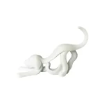 Abstract Ribbon Dog Sculpture Home Office Desk Shelf Tabletop Decor Modern Art Figurine Gift For Living Room Study -Unique - Image 6