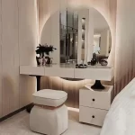Makeup Vanity Table Set Hotel Furniture Room Nordic Home Bedroom Organizer Bedside Dresser Luxury Tocadores Woman Dressing - Image 4