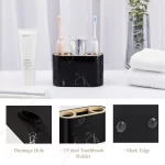 Shinowa Toothbrush Holder Premium Toothbrush Organizer Bathroom Storage Organizer for Electric Toothbrush Toothpaste Holder - Image 3